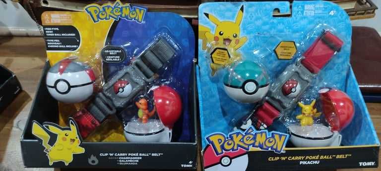 Pokemon Cintos Treinador, Pokebolas, Sacos figuras 24 Pokemons