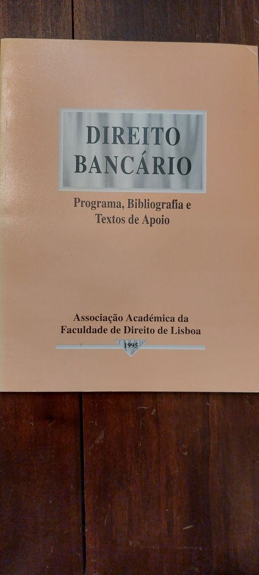 Livro Direito Bancário