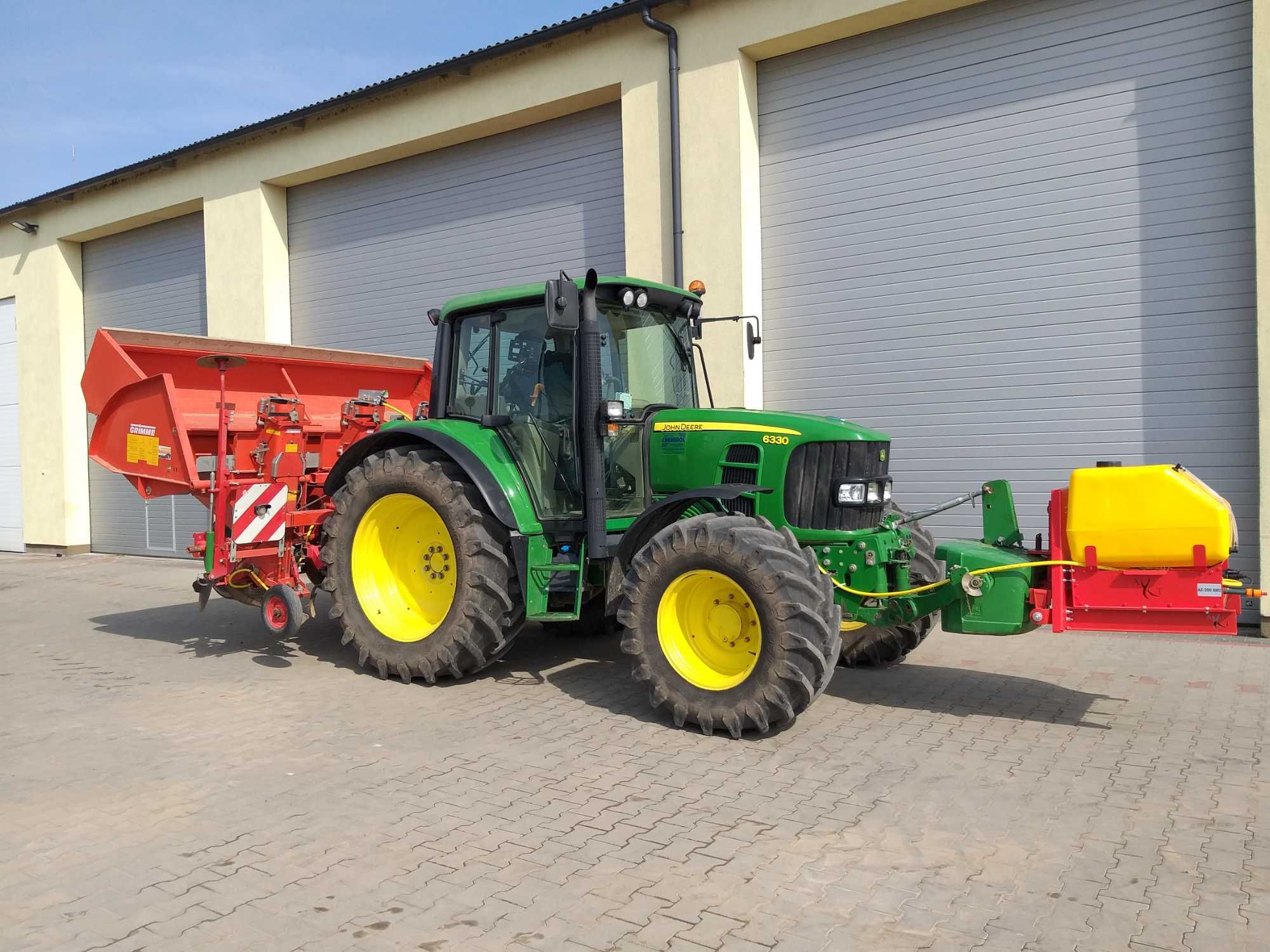 Zaprawiarka do ziemniaków Apli-Tech AZ-200 SHU 4-rzędowa Atest
