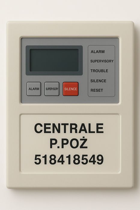Centrale p.poż CCTV