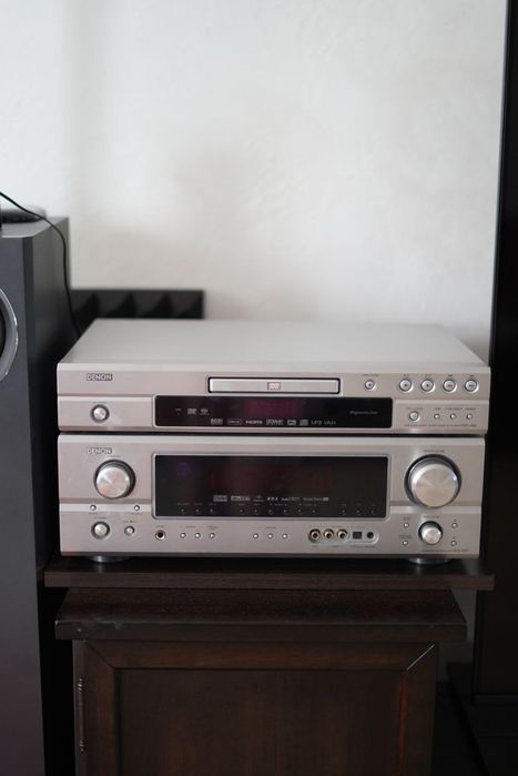 DVD та ресивер DENON. Підсилювач звуку