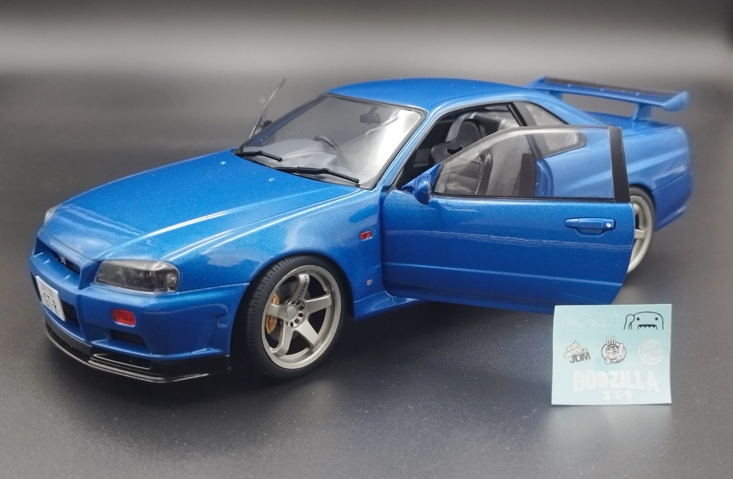 1:18 Solido 1999 Nissan S kyline (R34) GT-R  Model Nowy