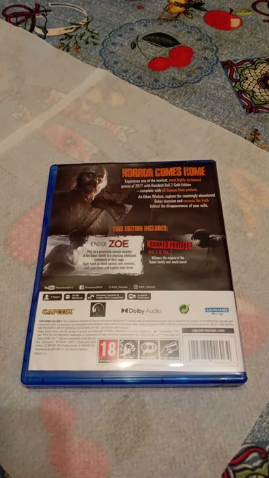 Jogo PS5 Resident EvII biohzard gold edition