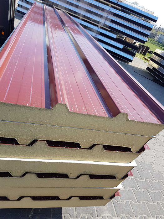 Płyta  Dachowa Warstwowa Obornicka Pokrycie Dachu  grubość: 80mm