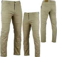 JEANSY MOTOCYKLOWE r. 36 UK Bikers Gear w stylu Chino NOWE p658