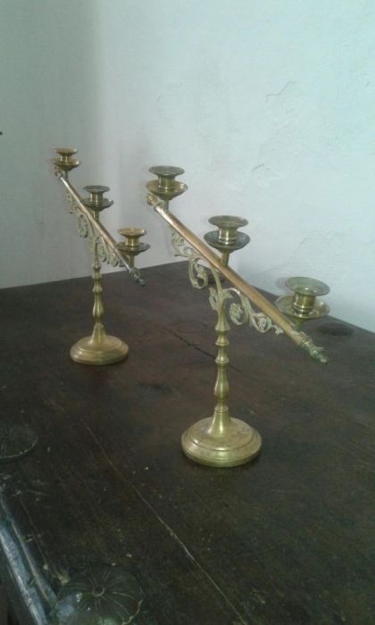 Candelabros antigos