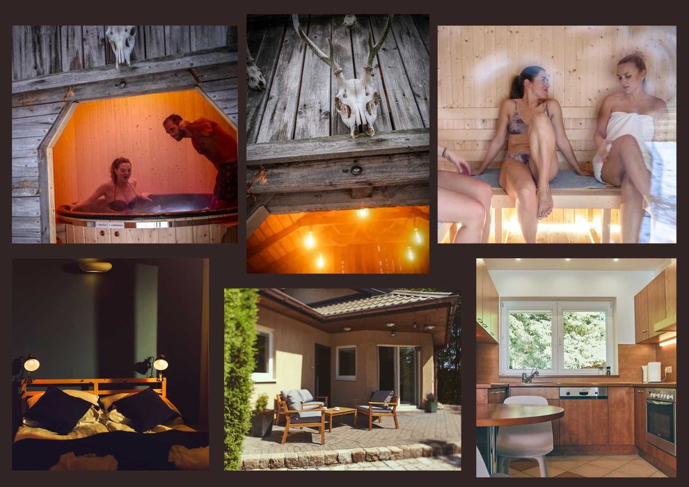 Domek Leśnika na Kaszubach z SAUNĄ i BALIĄ na wyłączność!