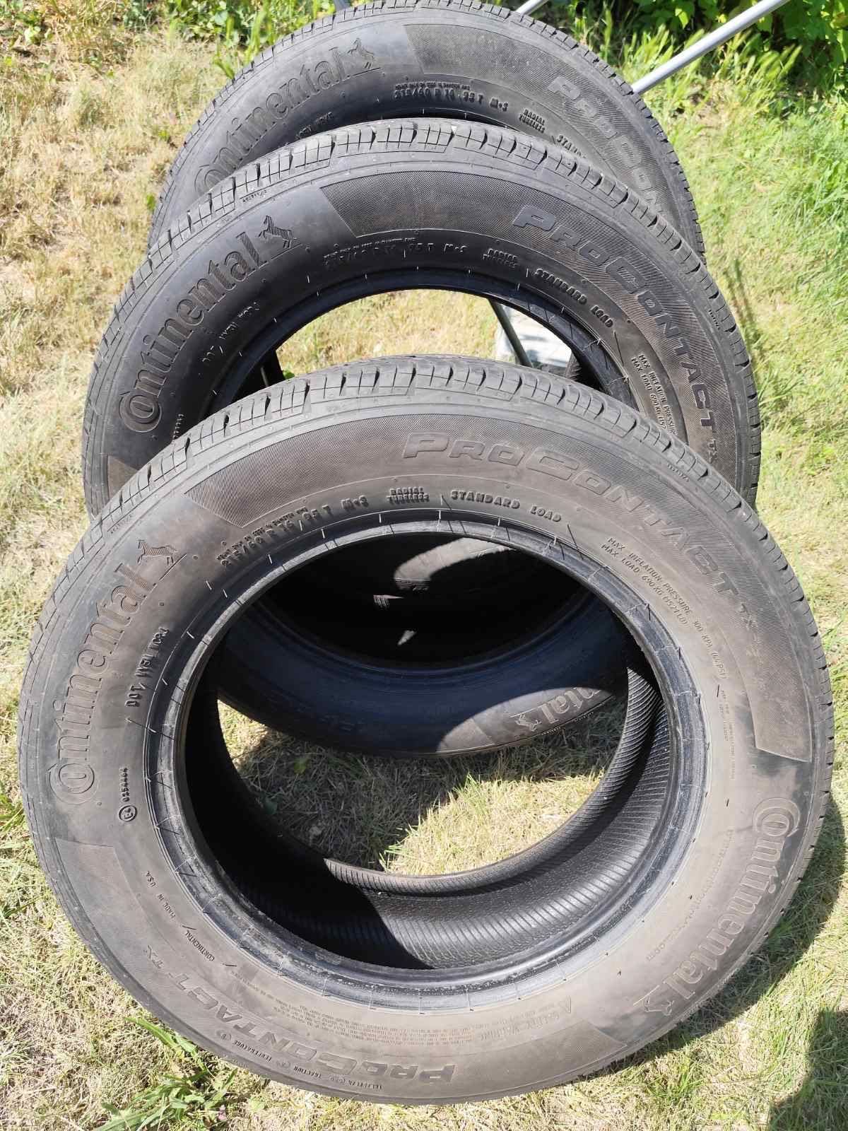 Шины Continental 215/60 R16 летняя