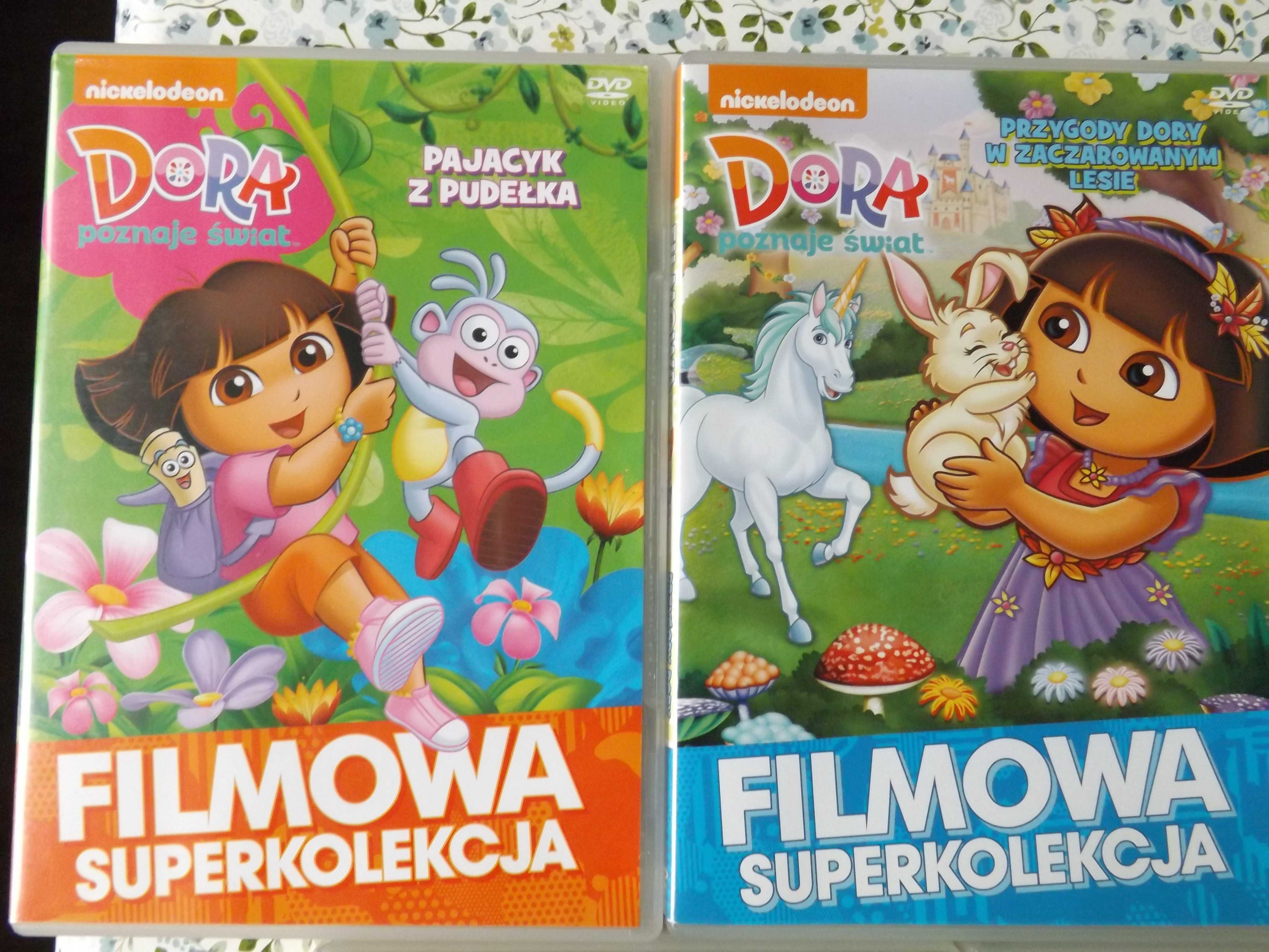 Dora poznaje świat - gimnastyczka bajka dvd film