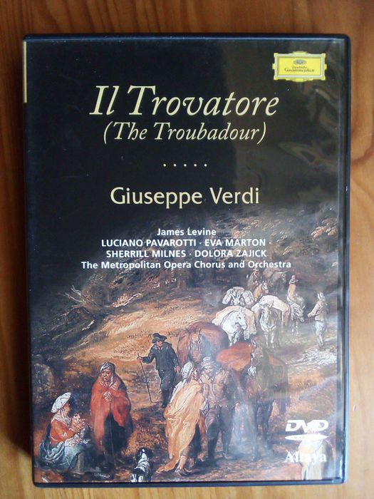 Il Trovatore, Verdi, Luciano Pavarotti, Eva Morton, Deutsch Grammophon