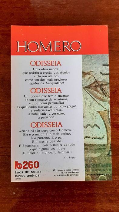 livro: Homero "Odisseia"