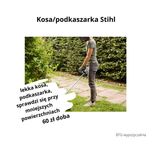 Do wynajęcia Kosa spalinowa, podkaszarka wynajem/wypożyczalnia