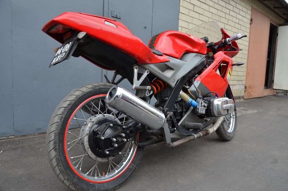 Cagiva Mito МТ Днепр 650 кастом