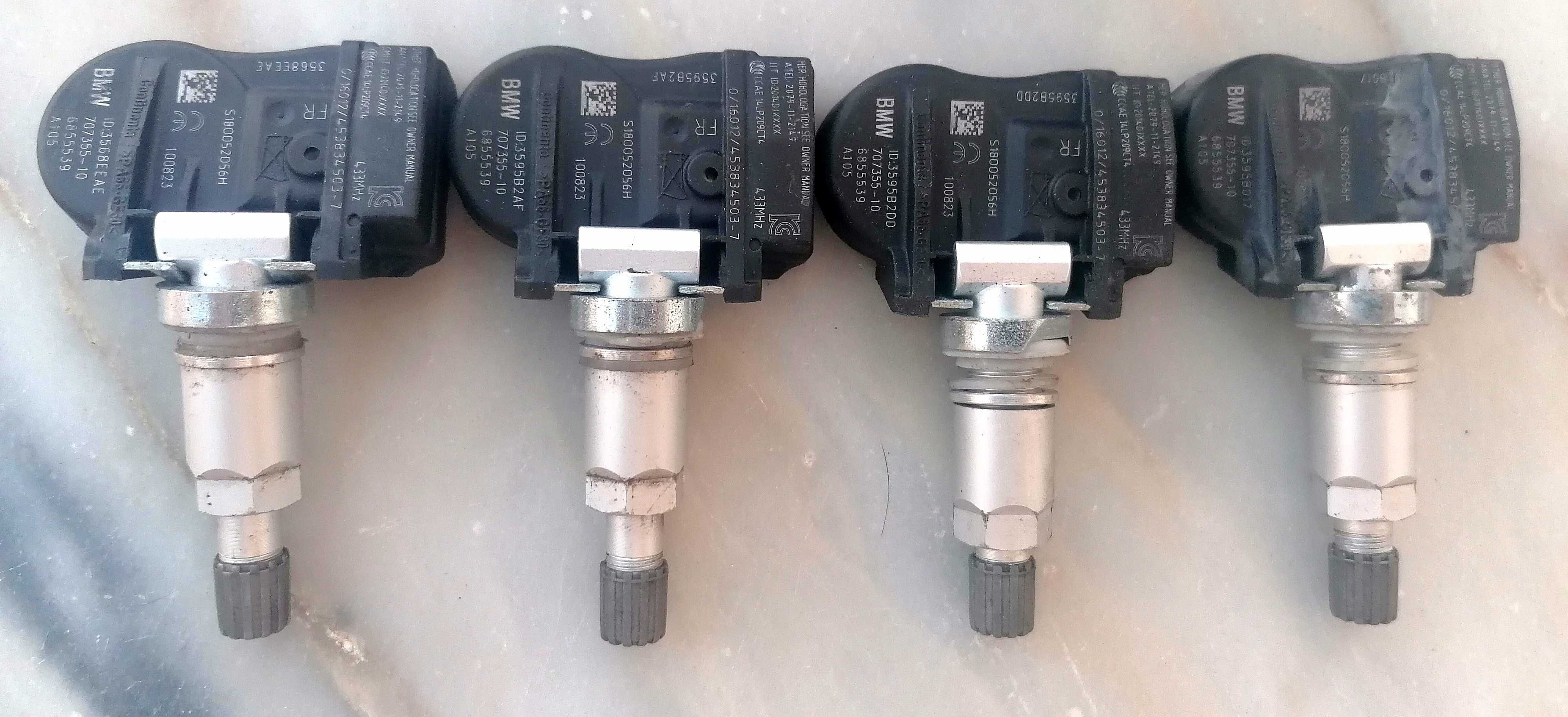 4 sensores pressão pneus TPMS BMW F30