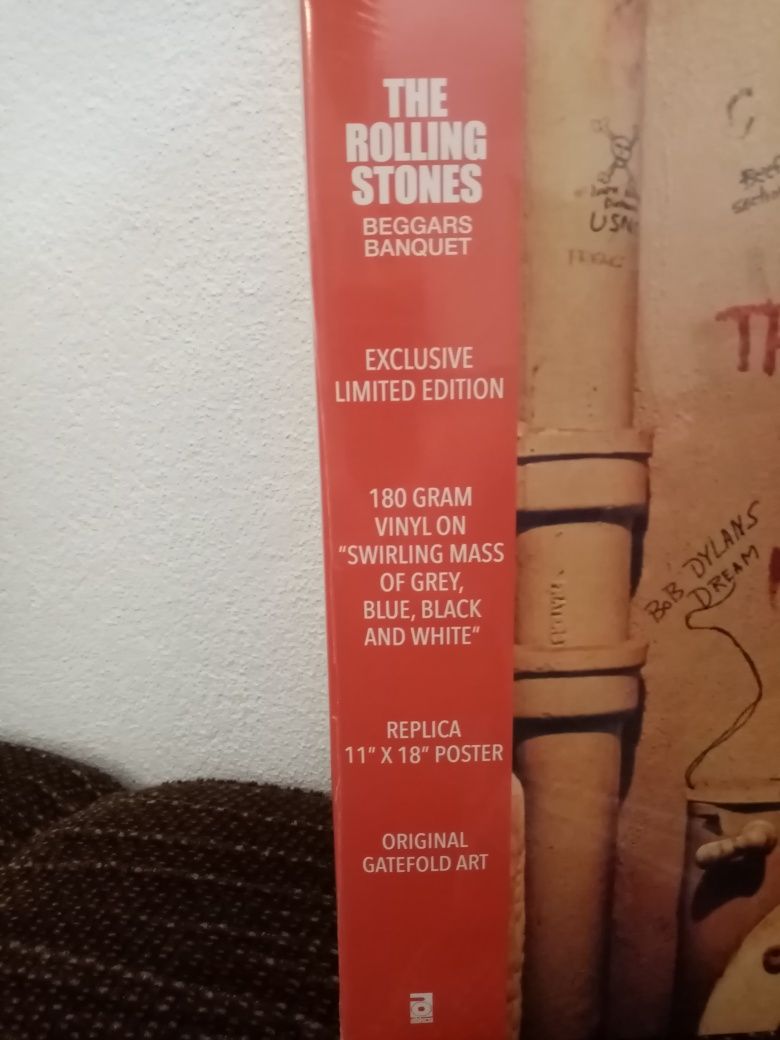 Rolling Stones- beggars banquet vinil Swirling mass... Novo selado
