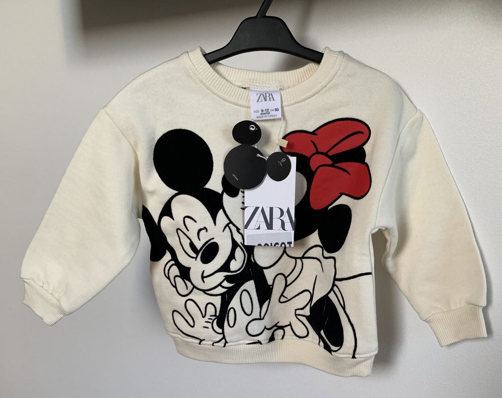 Zara bluza Myszka Mickey 80