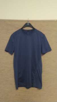T-Shirt koszulka sportowa chłopięca rozmiar S ciemno niebieska H&M
