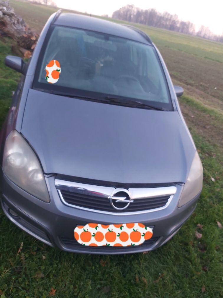 Szyba drzwi czołowa Zafira b