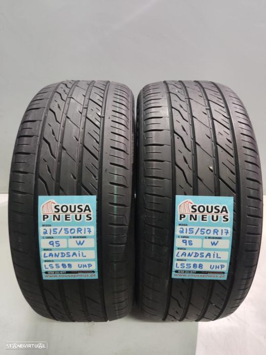2 pneus semi novos 215-50r17 oferta dos portes