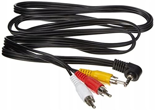 kabel audio premiumcord kjack4cin długość 1,5 m 4 pin 3 x rca czarny