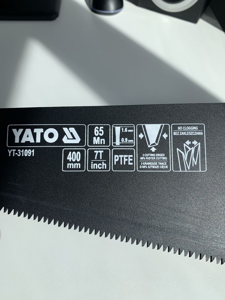 Ножівка по дереву YATO 400мм (нова)