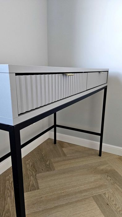 Konsola biurko komoda toaletka szuflady glamour modern ryfle
