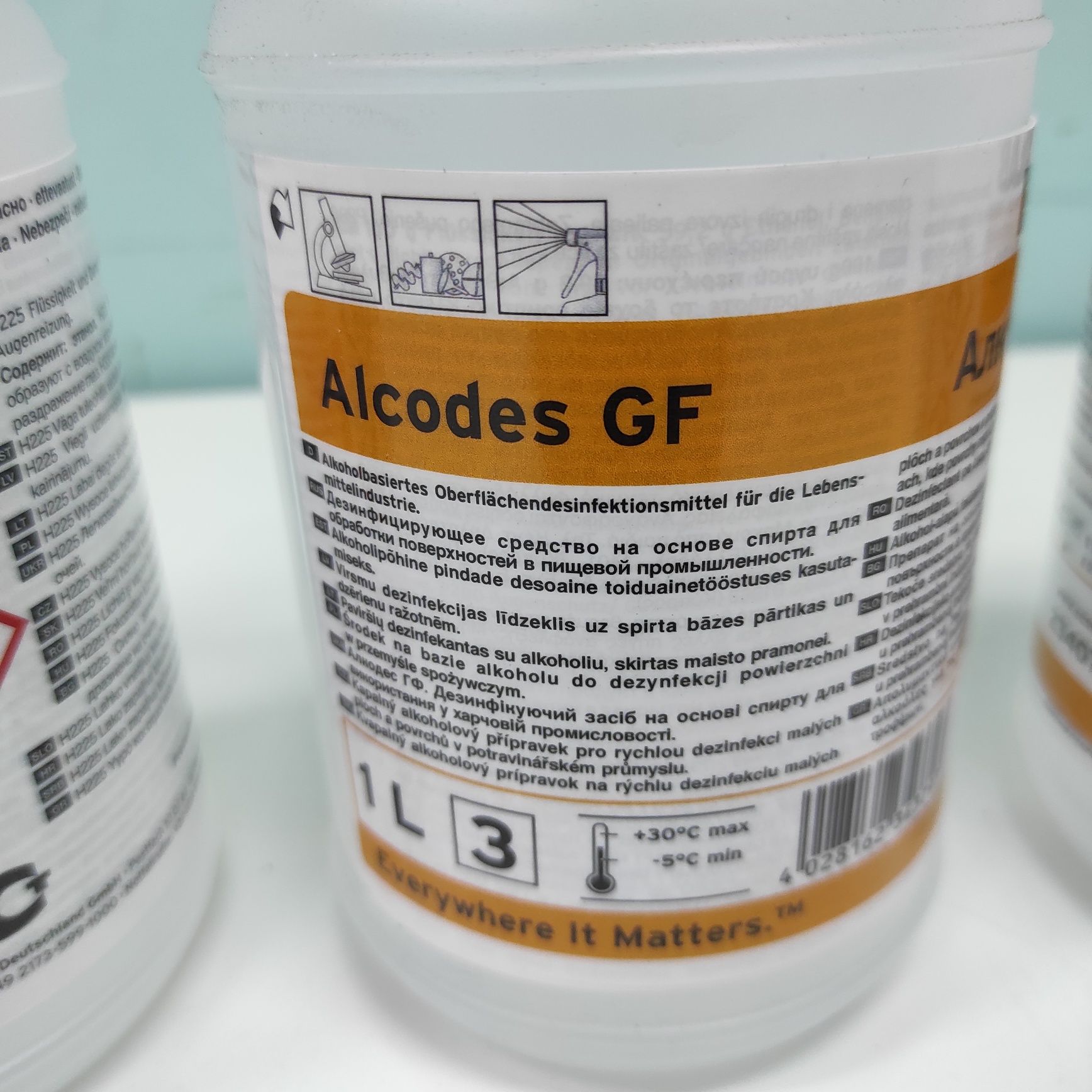 Środek, płyn, preparat dezynfekujący 1 L Alcodes GF