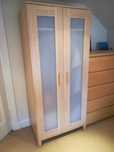 Szafa ikea aneboda 2 drzwi dąb 80 x 180 cm