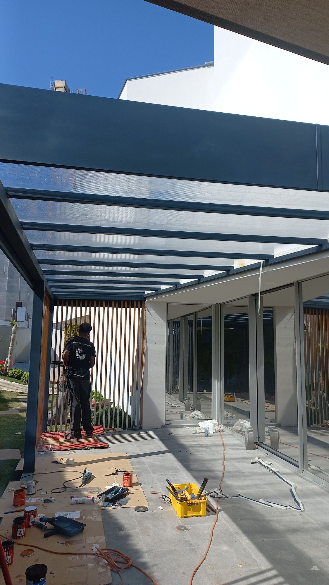 Pergolas em ferros