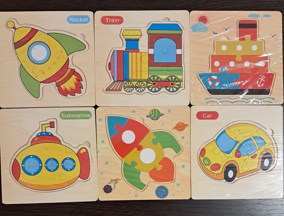 Дитячі пазли складанки