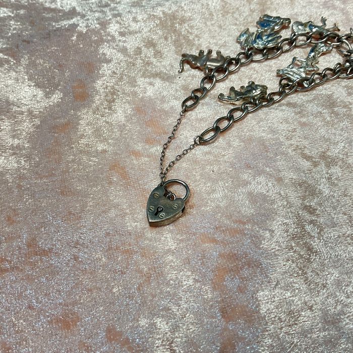 Pulseira prata inglesa 39 gram