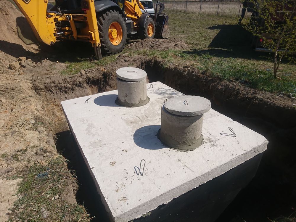 Zbiornik szambo szamba betonowe dwukomorowe 10m/3 Wrocław Śląsk Poznań