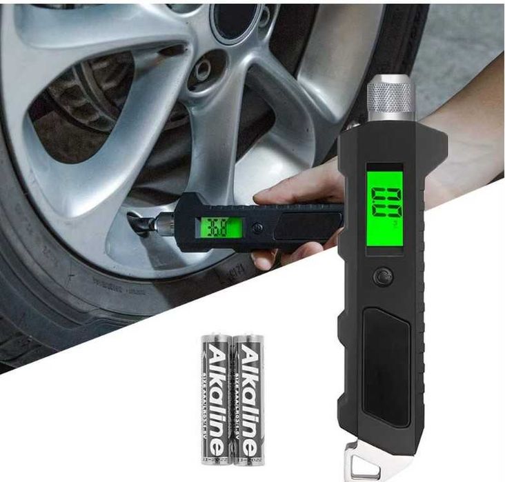 Cyfrowy miernik ciśnienia w oponach 230 PSI