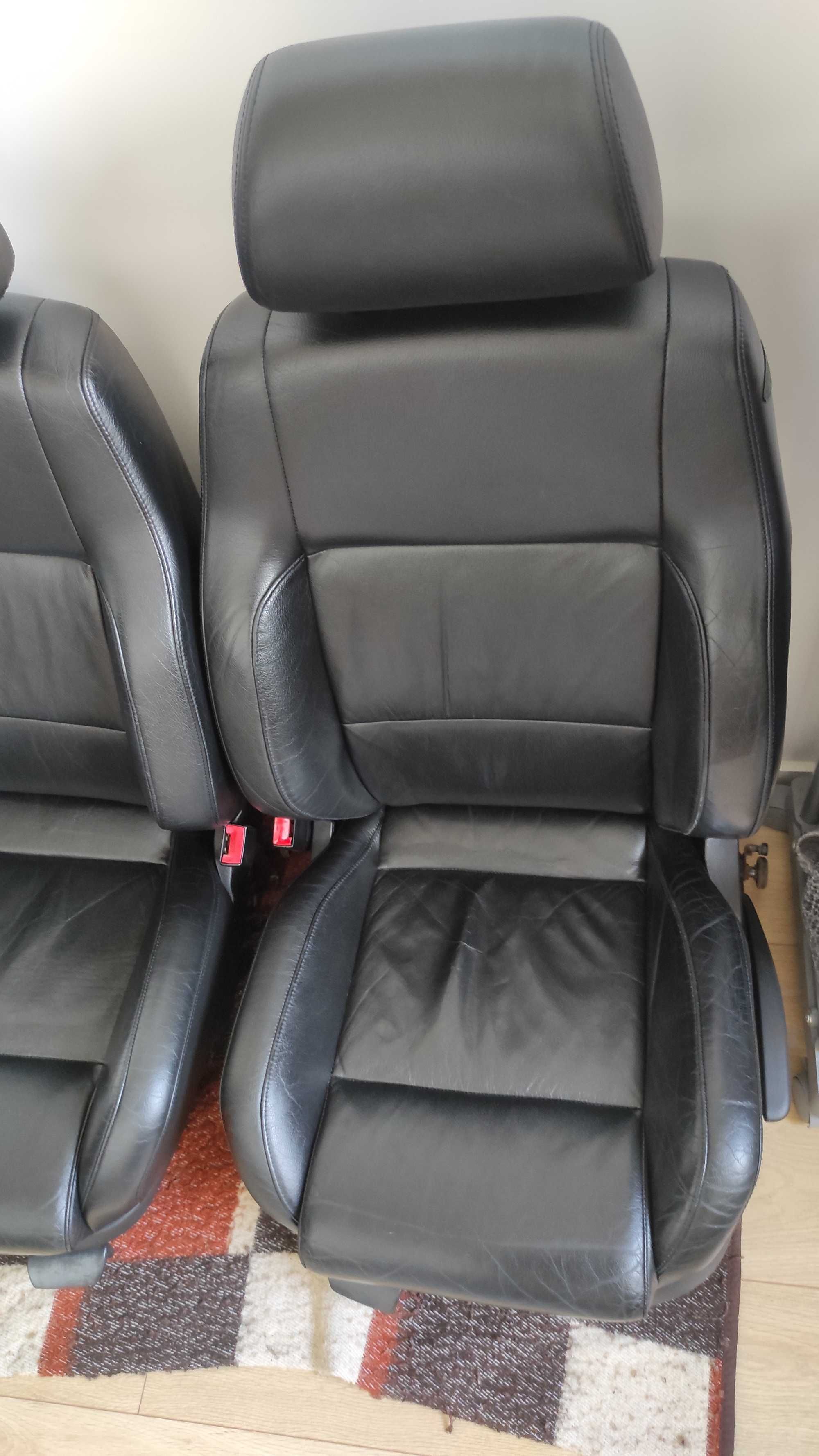 Fotele Kindersitz skórzane skóra Golf IV 4 Bora