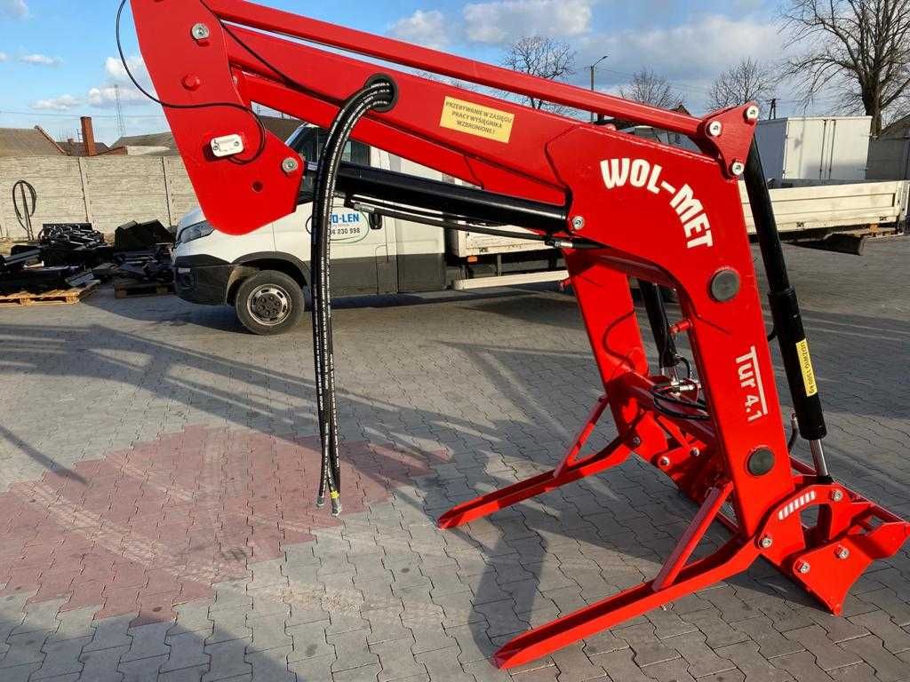 Tur 4 Ładowacz czołowy MTZ Belarus Zetor 1500kg udzwig WOL-MET Dowóz