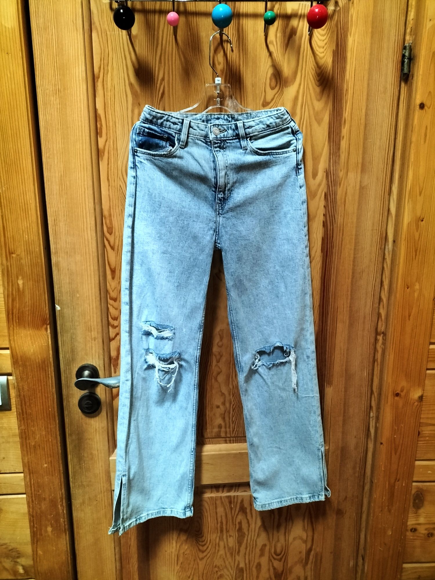 Spodnie dziewczęce,culoty,jeansy na 146