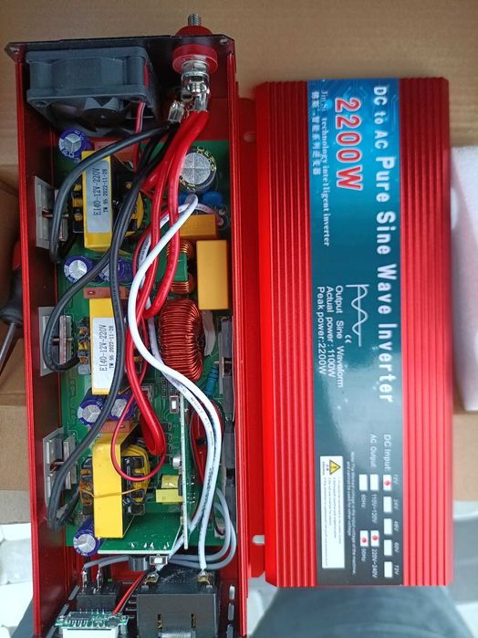 Інвертор 12в 24в 1600 3600Вт Инвектор Преобразовател 220в чистий синус