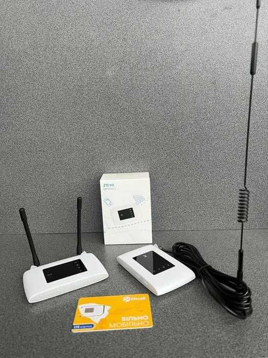 4G LTE Wi-Fi роутер ZTE MF79u +антена MIMO 7dB +безлім Life 249грн/міс