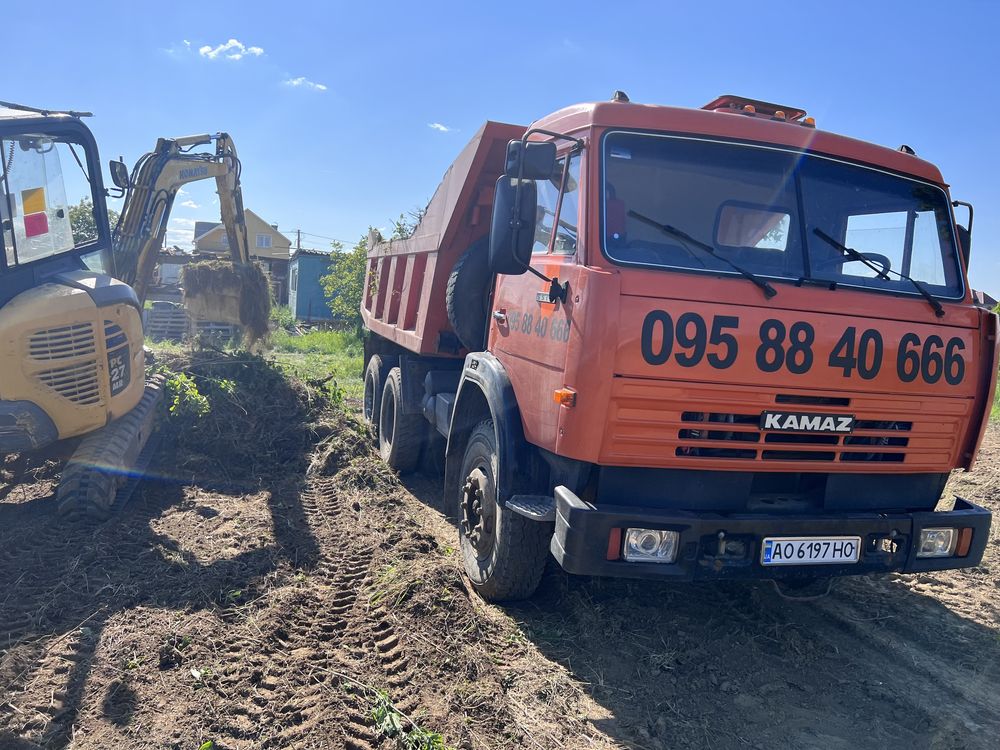 Чистка ділянок, вивіз будівельного сміття…