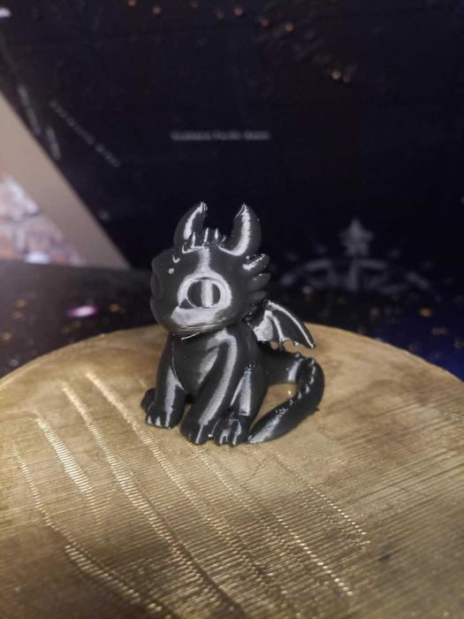 Figurka 3D szczerbatek