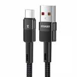 Kabel nylonowy szybkiego ładowania 100cm USB - TYP C kod 2240