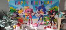 Decoração sonic aniversário