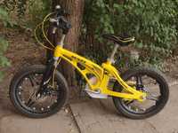 Дитячий велосипед Mars 16" (жовтий)