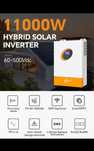 JSDSolar 11kW 6.2kW гібридний сонячний інвертор чиста синусоіда