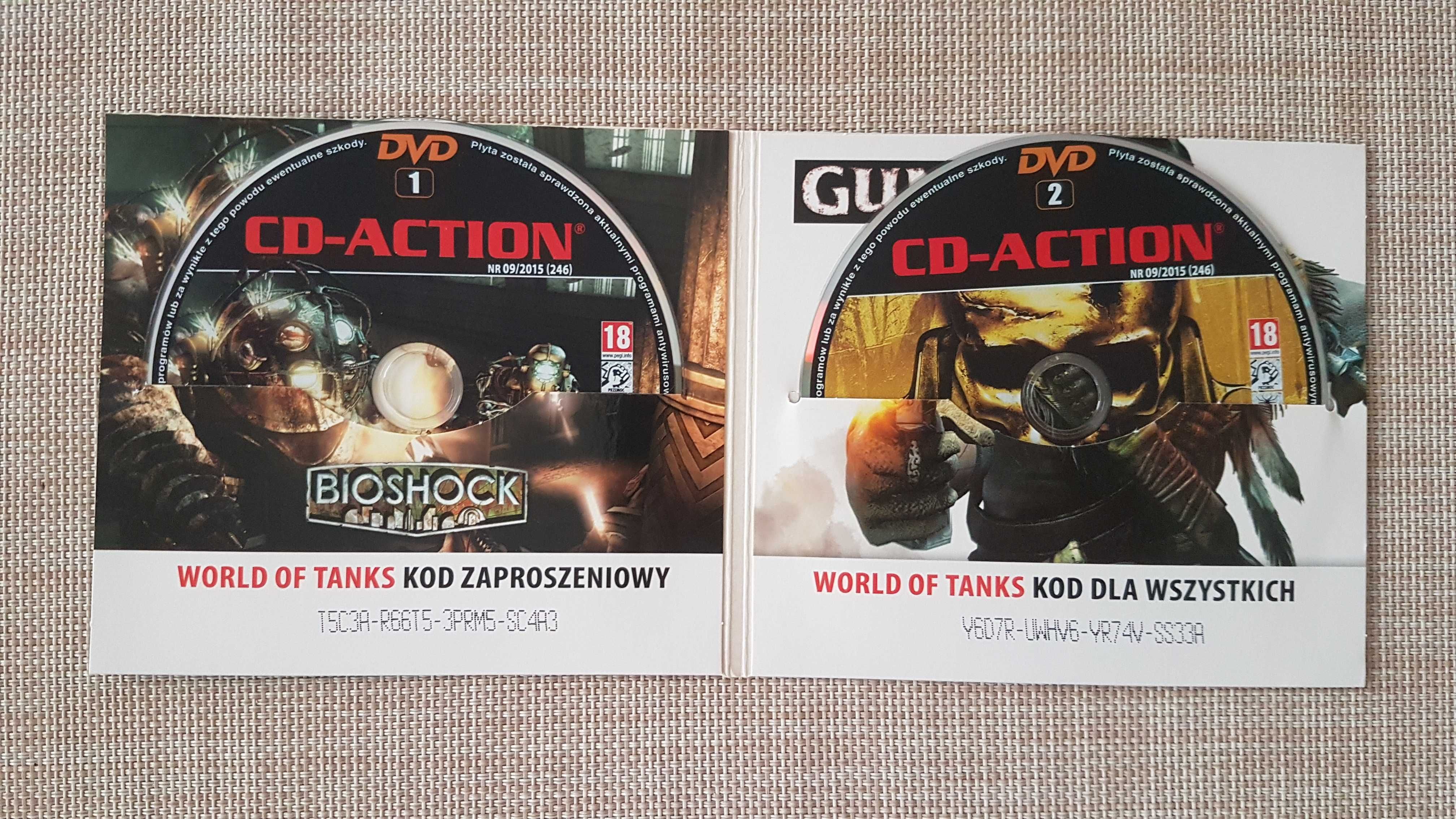 CD-Action 9/2015, 246 Bioshock + Gun + 1Heart