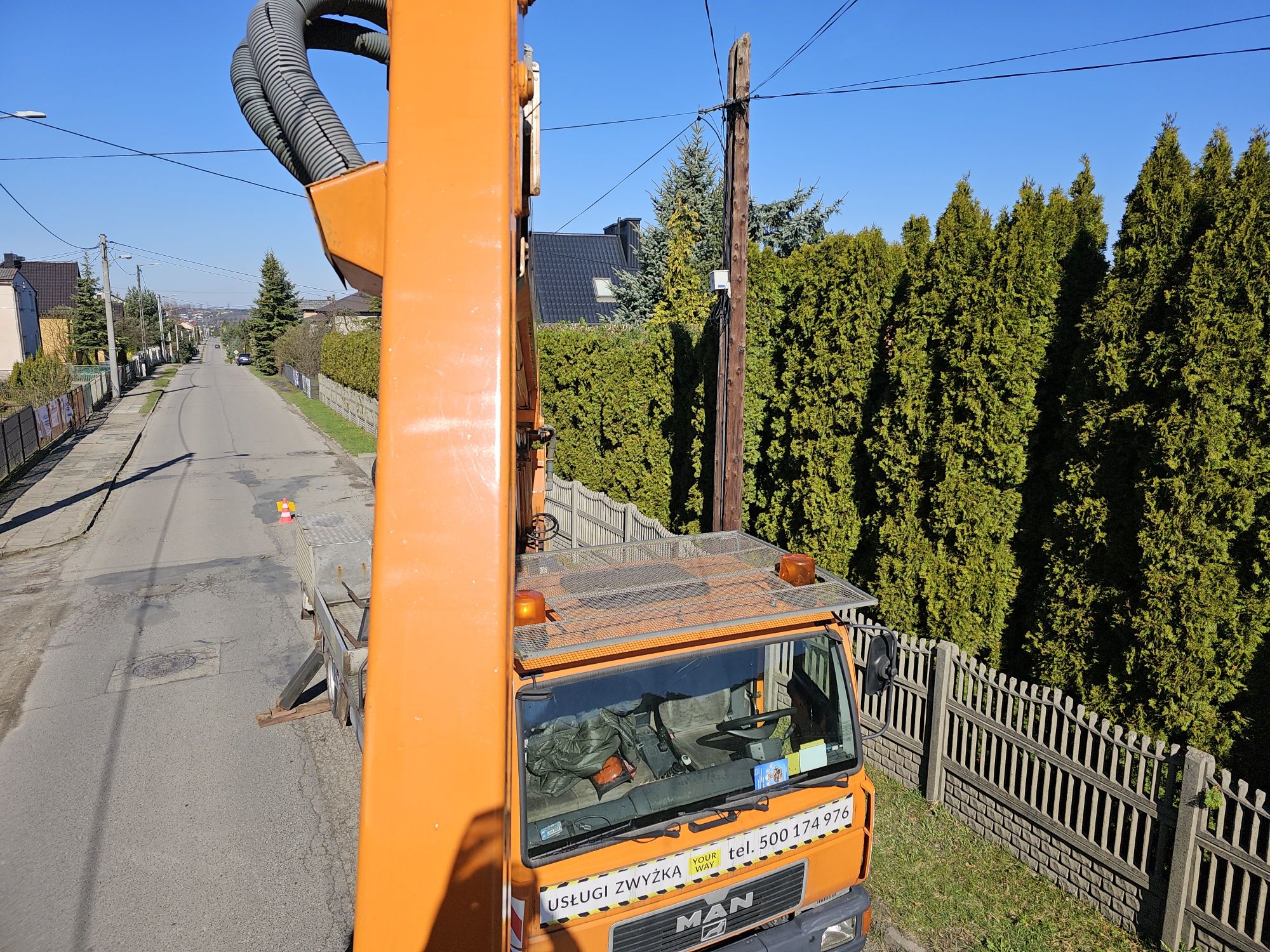 Usługi rolne transportowe wycinka drzew .