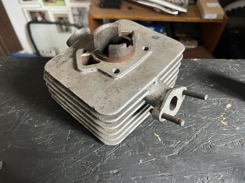 Simson S51 SR50 KR51 cylinder fabryczny DDR nominal 38mm tlok