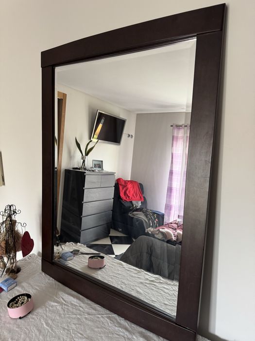 Espelho Wengue Como Novo Nunca usado