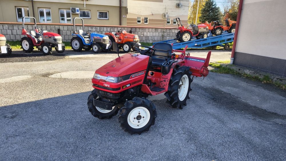 Traktorek Japoński Mitsubishi MT 155 D 15 KM Glebogryzarka