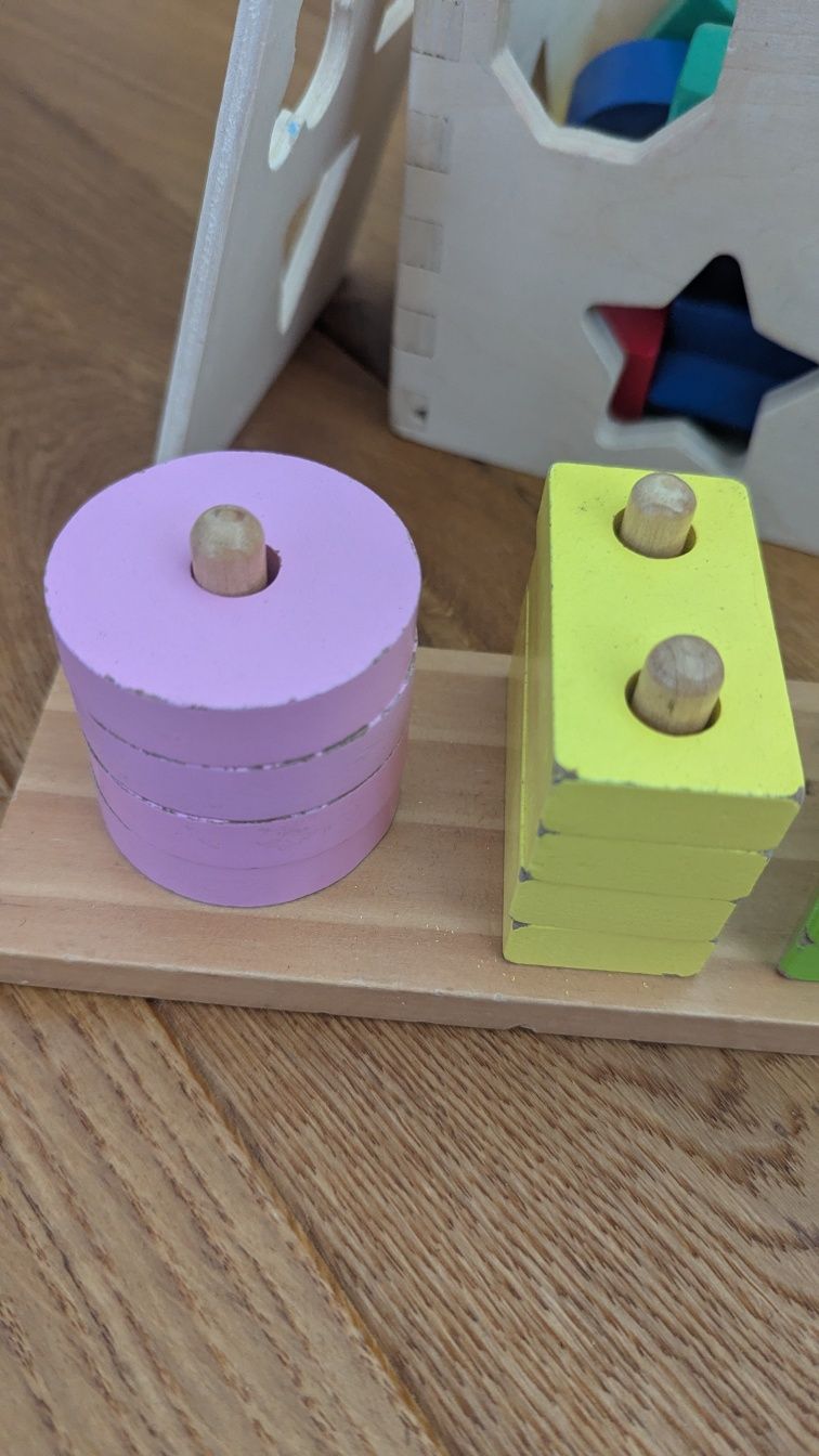 Drewniane sortery Goki i Melissa and Doug